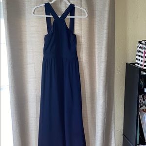 Air of Romance Navy Blue Maxi Dress - Lulu’s